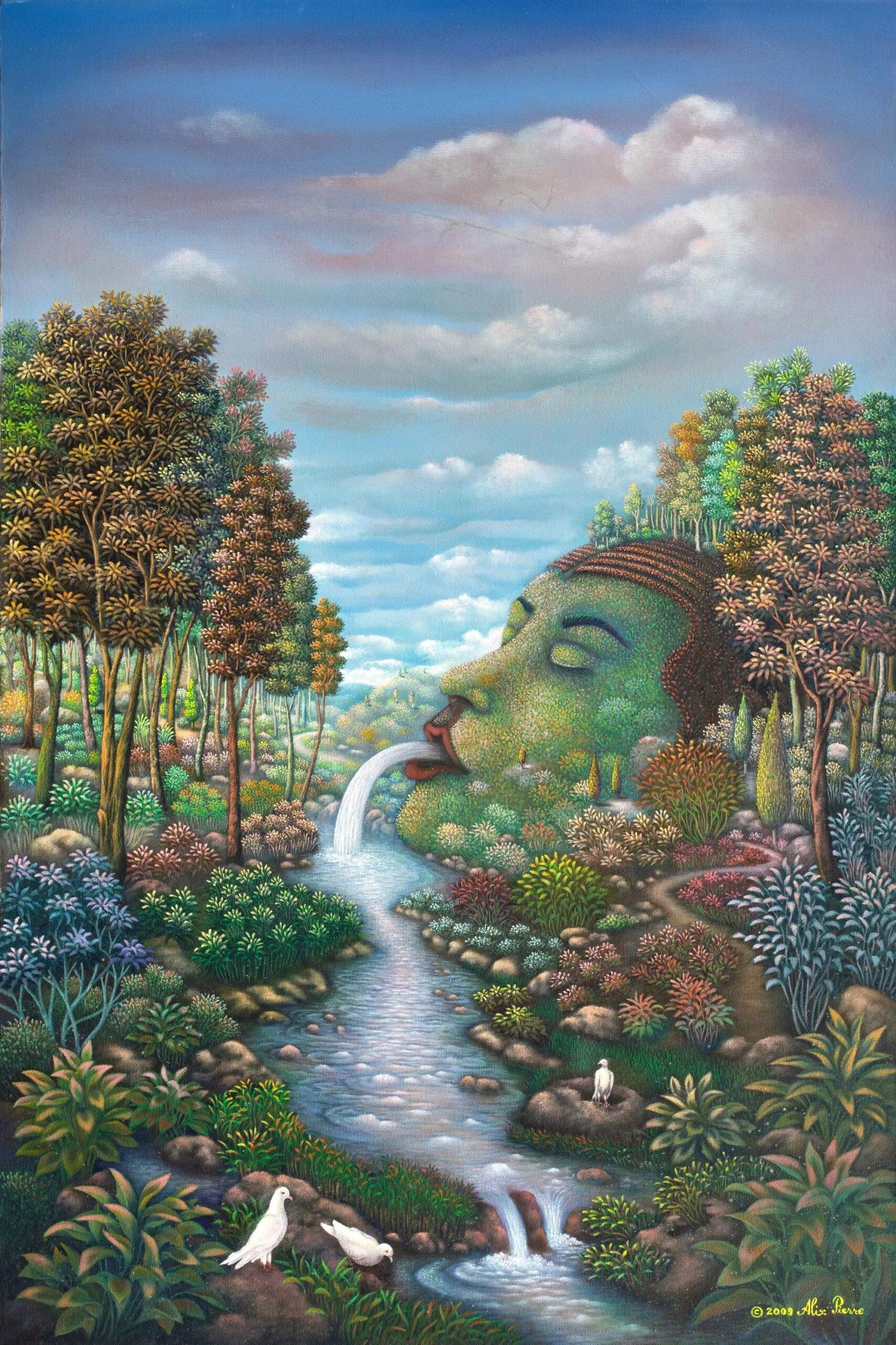 Mother Nature Art Print: Environmental Surrealism